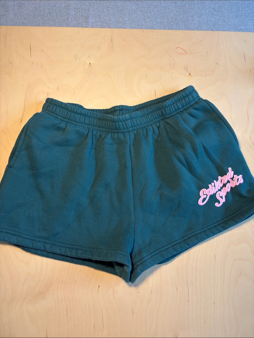 Edikted Dark Green Shorts